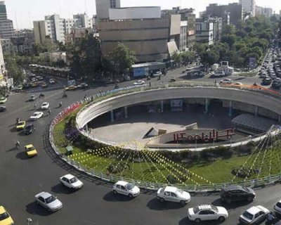 دیوارنگاره جدید میدان ولیعصر(عج) در آستانه تشییع پیکر سیدحسن نصرالله + عکس