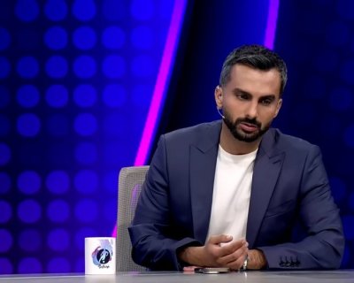 عکس | تصویر جالب از حضور محمدحسین میثاقی در یک بستنی فروشی در کرج