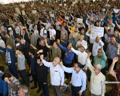 در نماز جمعه خشم تهران جای سوزن‌انداختن نیست + تصاویر اختصاصی