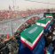 ببینید | اقدام جالب توجه کودک عراقی در بدرقه پیکر رهبر شهید