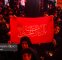 پرچم گردانی زائران ایرانی در مسیر پیادهروی اربعین پرچم گردانی زائران ایرانی در مسیر پیادهروی اربعین