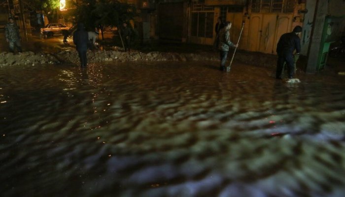 وضعیت خیابان های یزد پس از بارش شدید باران | تصاویر