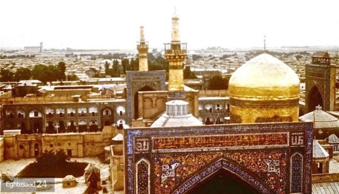 عکس | قابی زیبا و قدیمی از حرم امام رضا (ع) در دوره ناصرالدین‌شاه