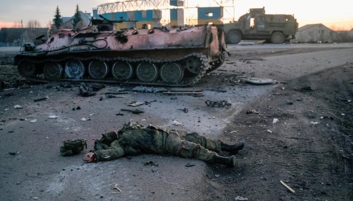 تصاویر پنج ماه جنگ در اوکراین